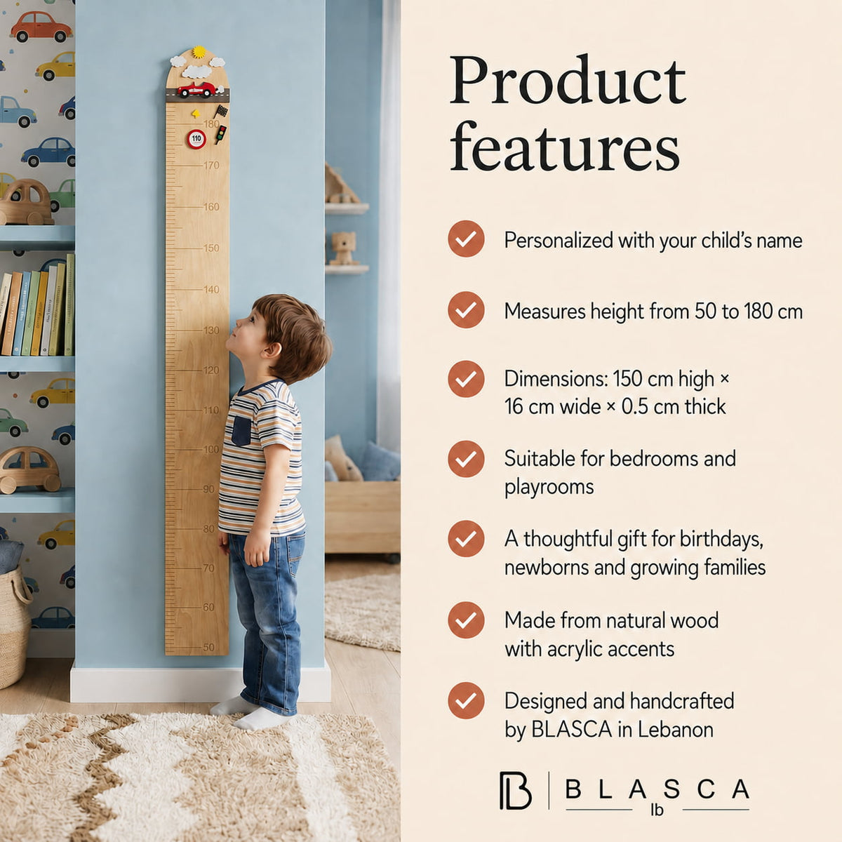 growth chart features