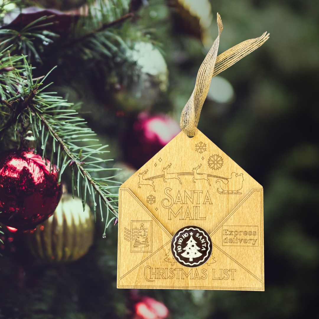 Dear Santa Letter Ornament