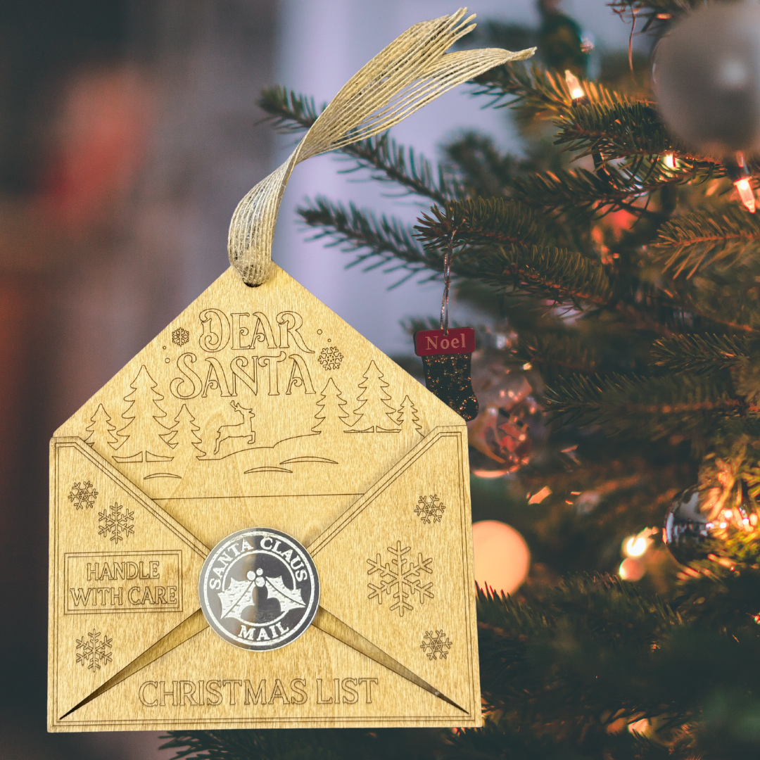 Dear Santa Letter Ornament - Image 2