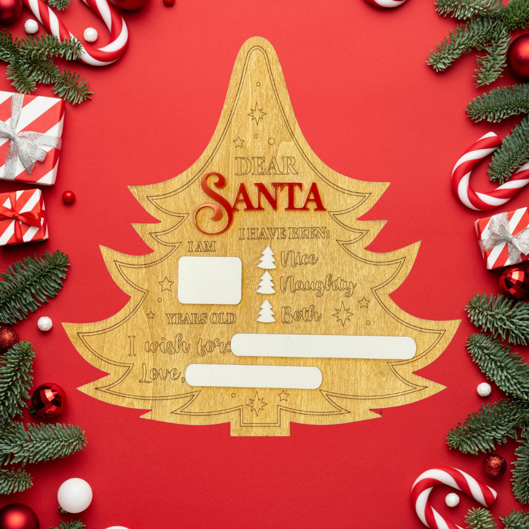 Christmas List Dry Erase Board - Image 2